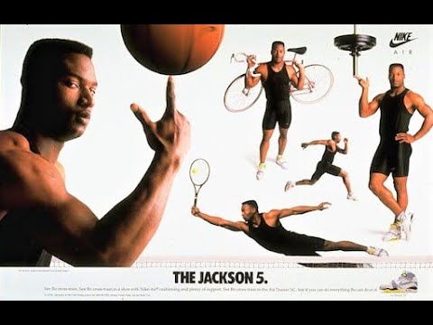 Still frame from Bo Knows (Nike, 1989)