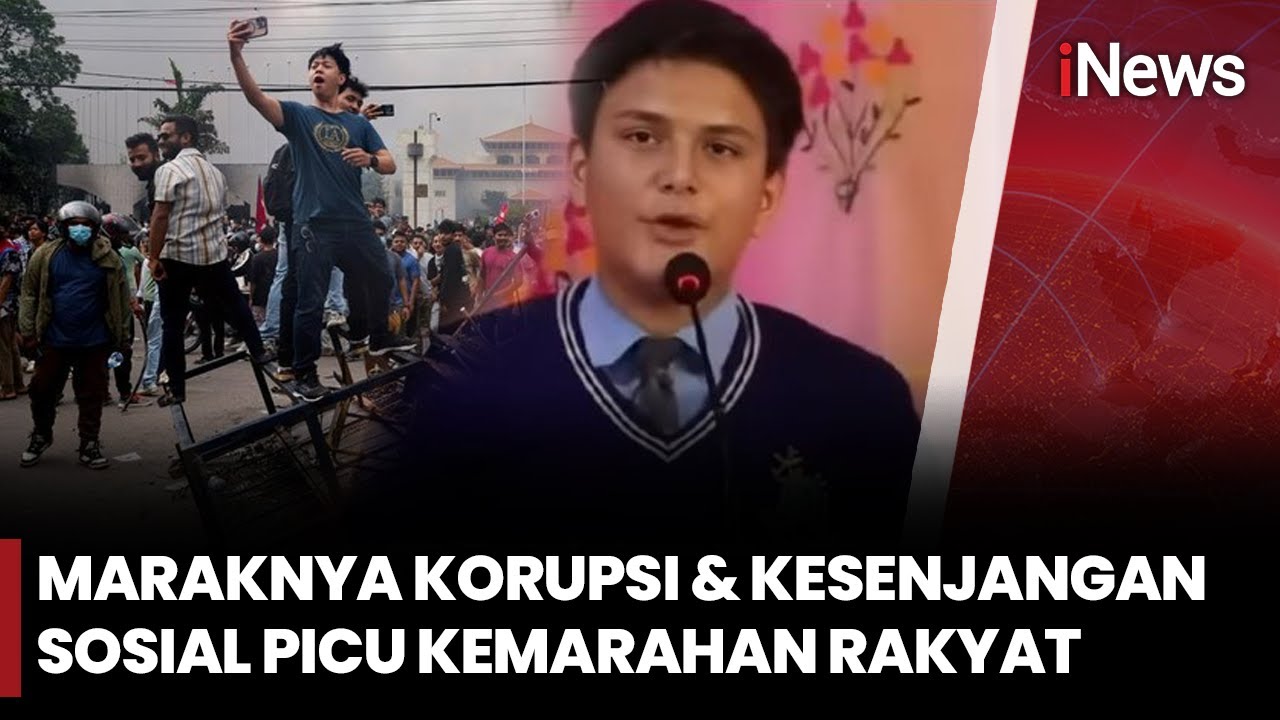 Viral! Pidato Anak SMA Nepal yang Bakar Semangat Pergerakan Rakyat | Pemimpin Rakyat 10/9