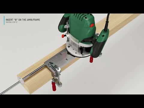 Врезка петель CEAM