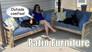 Patio Furniture out of Pallet Wood