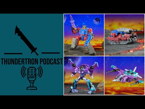 Thundertron Podcast: Transformers Legacy United Deluxe Class Slipstream & Quake Revealed (Thoughts)