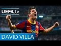 David Villa goal for Barcelona v Manchester United