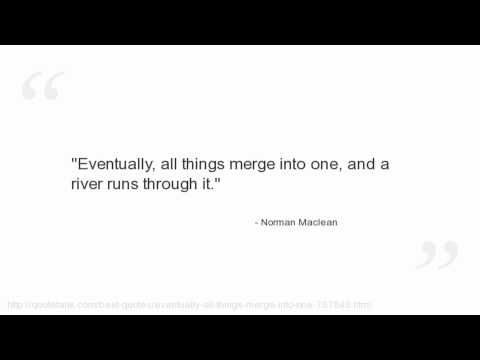 Norman Maclean Quotes