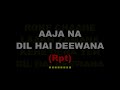 Aajana Dil Hai Deewana Karaoke Album Hawa Hawa 1987