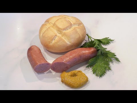 Bockwurst vom Wildschwein. Schritt für Schritt mit Rezept.