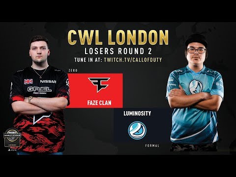 FaZe Clan vs Luminosity Gaming | CWL London 2019 | Day 2