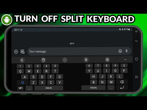 How To Turn Off Split Keyboard On Android