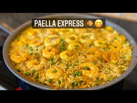 COMMENT FAIRE UNE PAELLA EXPRESS