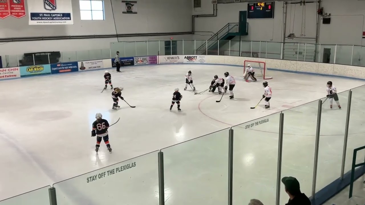 Game 12: 3-1 SLP, Quincy scores assisted by Brody