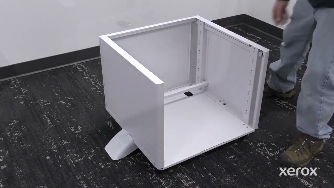 Xerox® VersaLink® C620 Color Printer Adjustable Printer Stand Install