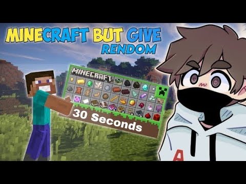 Randomized Items Every 30 Seconds in GameClay Minecraft