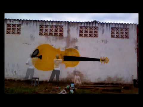 Arte urbana - - Mão livre - Senkapuz