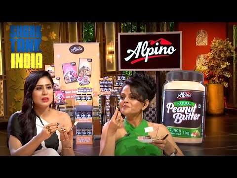 'Alpino' का Peanut Butter चखकर Namita बोलीं "Boov Saras Che!" | Shark Tank India S1 | Food Pitches