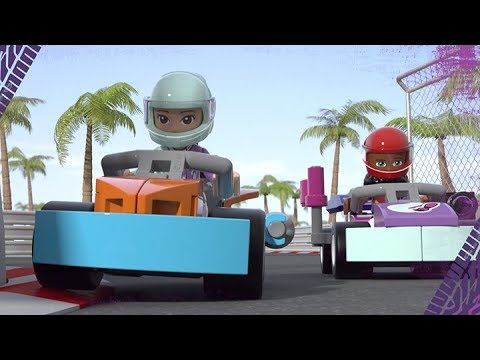 Vidéo LEGO Friends 41351 : L'atelier de customisation de kart