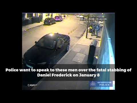 Daniel Frederick: Police release CCTV in hunt for Stoke Newington dad's killers