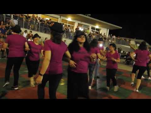 Ballo del Dj Mauro col suo gruppo ad Arco 26 07 19