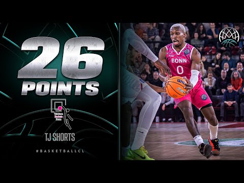 Record Breaker TJ Shorts 🔥 | Five straight 25+ Games | Week 8 | Basketball Champions League 2022/23