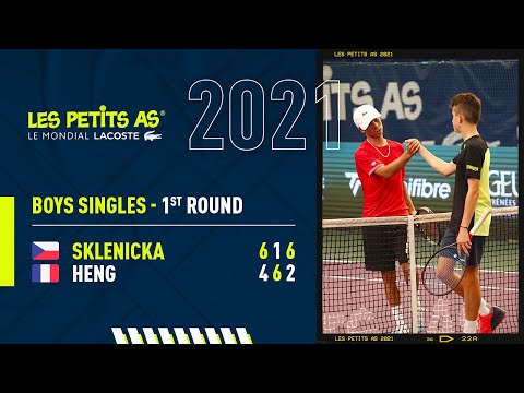 Les Petits As 2021 | Boys 1st Round | Stepan Sklenicka vs. Mathis Heng