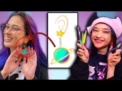 MAKE EARRINGS for GIRL JAMILA | My own design!