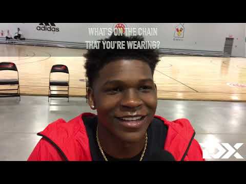 Anthonny Edwards: 2019 McDonald's All-American Interview