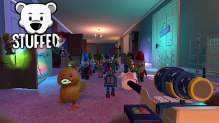 STUFFED PC Game - Surviving Night One Against Evil Toys!!! #stuffed