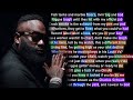Rick Ross Champagne Moments Rhyme Scheme Drake Diss Response