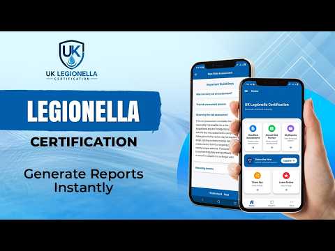 UK Legionella Certification