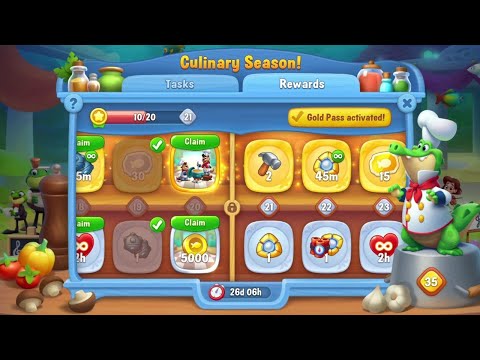 Fishdom Win Strikes Level 5122 - 5123, Got Rewards.