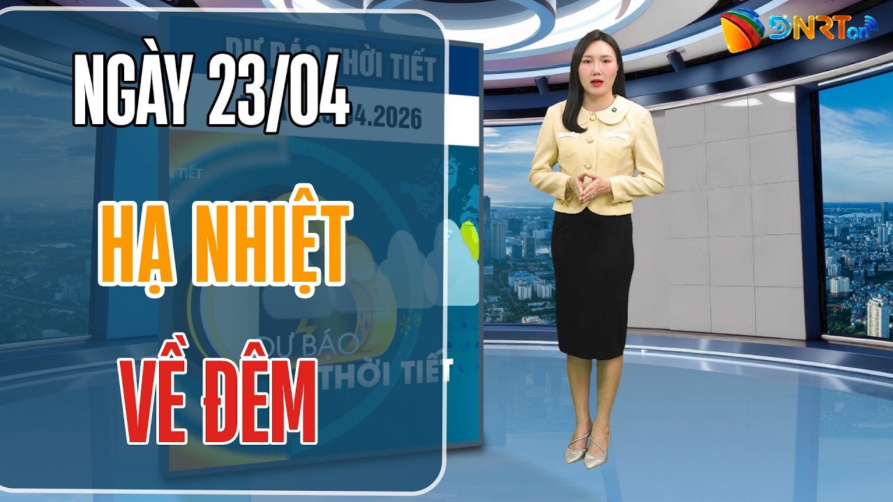 Thời tiết ngày mới 23/04 | Đà Nẵng nắng nóng gay gắt trước khi đón mưa dông giải nhiệt