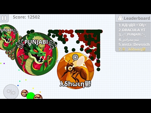 INSANE SOLO REVENGE + DESTROYING TEAMS IN AGAR.IO MOBILE