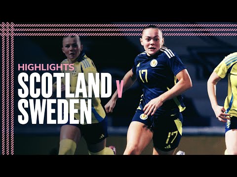 Scotland Women's Under-23s v Sweden | Match Highlights