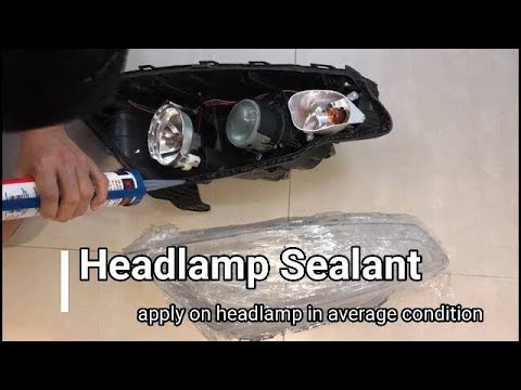 Headlights open & reseal tutorial