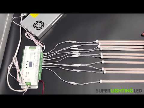 Motion Sensor Extra-Long Flexible LED Stair Profile Lighting - Our Customer's Custom Project