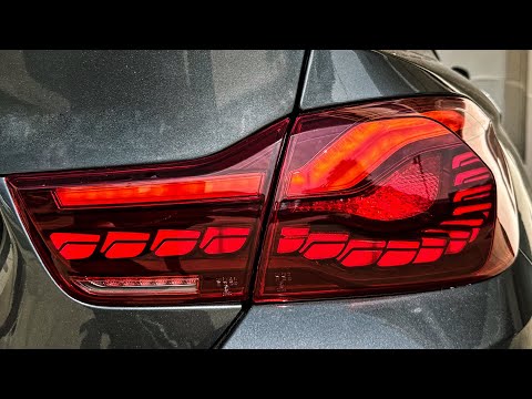 BMW F30 F32 GTS Taillight Install, Alignment and Review! | 428i 430i 435i 440i M4