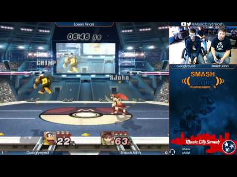 STS17 - Googlyeyed (Diddy) vs SmashJohn (Pit, Marth) - Project M Losers Finals