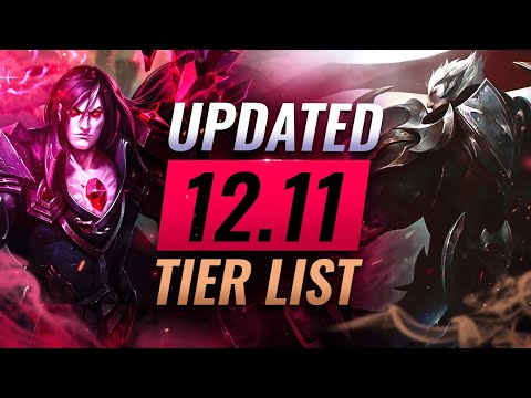 UPDATED Patch 12.11 Tier List: Zeri HOTFIX & More - League of Legends Season 12