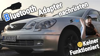 Bluetooth Adapter fürs Auto / Kassette / Bluetooth im Lexus nachrüsten