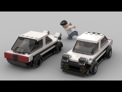 LEGO Toyota Corolla Initial-D AE86 Trueno moc