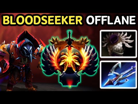 🔥 BLOODSEEKER OFFLANE = PAIN FOR EVERY CORE | DOTA 2 🔥