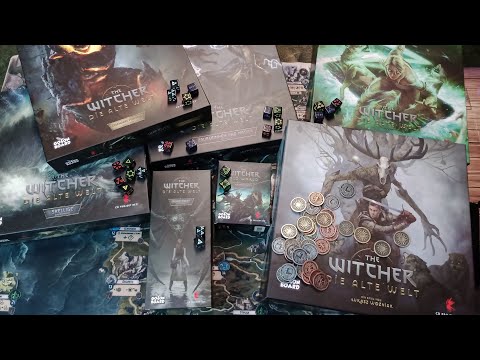 THE WITCHER die alte Welt XXL Unboxing