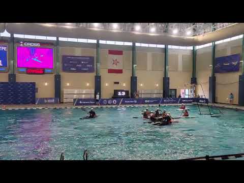 Spain (ESP) vs Chinese Taipei (TPE) 3/3  - Men 2022 World Games Canoe Polo (Thursday)2022-7-14 HD 4K