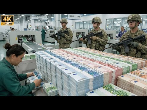 Inside Europe’s Money Factory: How the Euro Is Printed, Protected, and Delivered