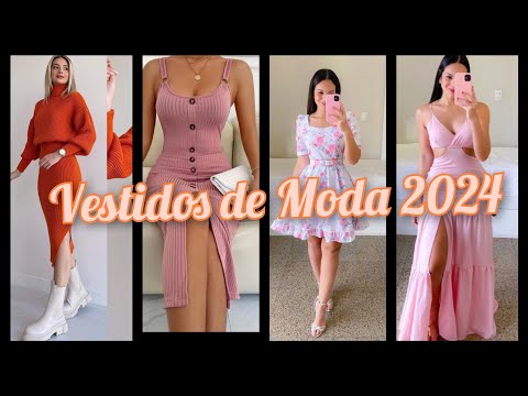 VESTIDOS DE MODA 2024 #tendency #modafemenina #vestidosdemoda #dressdesign #moda2024
