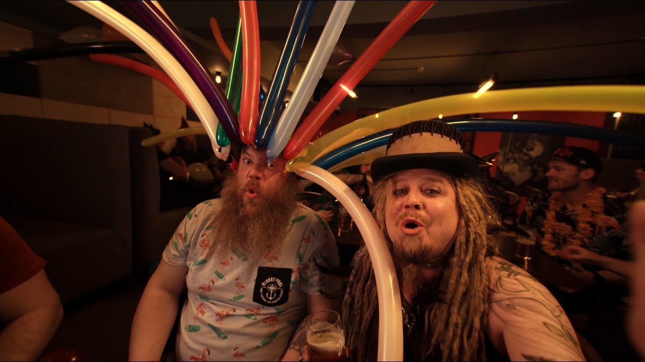 TROLLFEST - All Drinks On Me ft. Jonne JÃ¤rvelÃ¤ from Korpiklaani (Official Video) | Napalm Records - YouTube