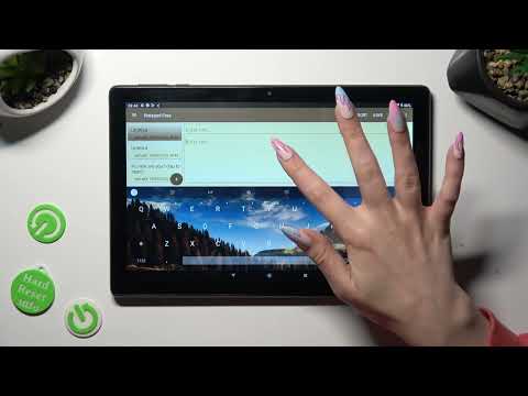 How to Turn On and Use the Google Voice Typing on a ALCATEL 1T 10 Smart 2020 Tablet