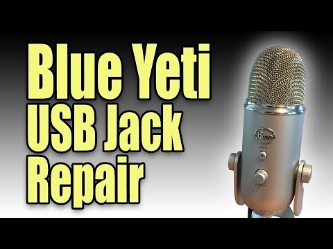 Blue Yeti USB Jack Repair - Fix for no Power Symptom
