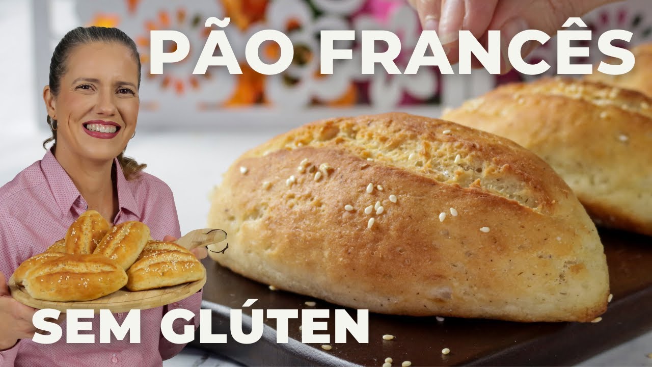 O VERDADEIRO PÃO FRANCÊS SEM GLÚTEN E SEM LACTOSE, FÁCIL E RÁPIDO (sem trigo e leite) - GLUTEN FREE