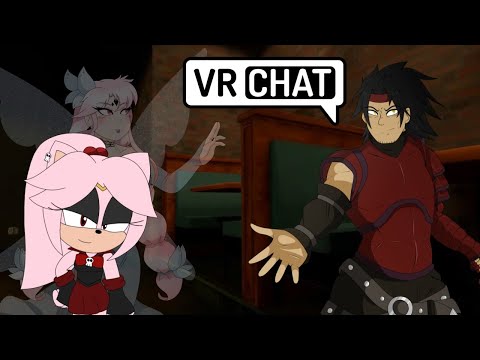 ECHOES OF THE PAST...Sailor Anarchy Encounters Draco at a Bar (featuring Mira) - VRChat
