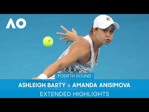 Ashleigh Barty v Amanda Anisimova Extended Highlights (4R) | Australian Open 2022