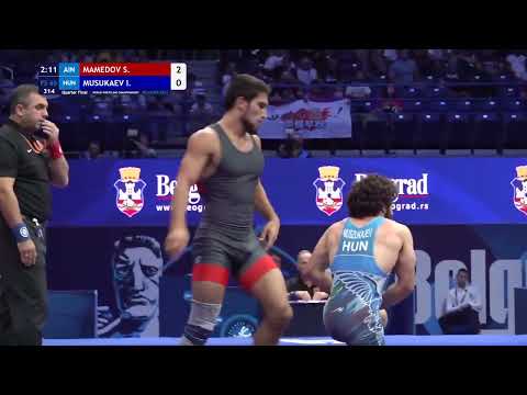 Shamil MAMEDOV (AIN) vs. Ismail MUSUKAEV (HUN) | Seniors World Championships 2023 | Quarter Final |